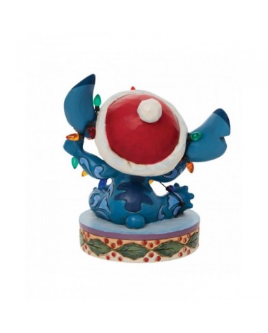 Disney Traditions - Stitch emmêlé dans sa guirlande