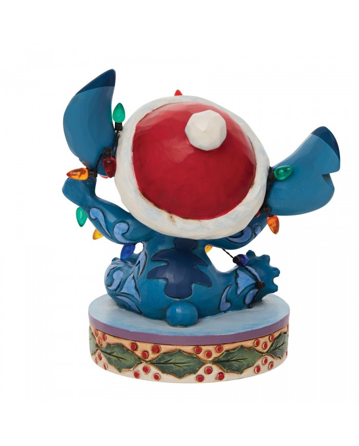 Disney Traditions - Stitch emmêlé dans sa guirlande