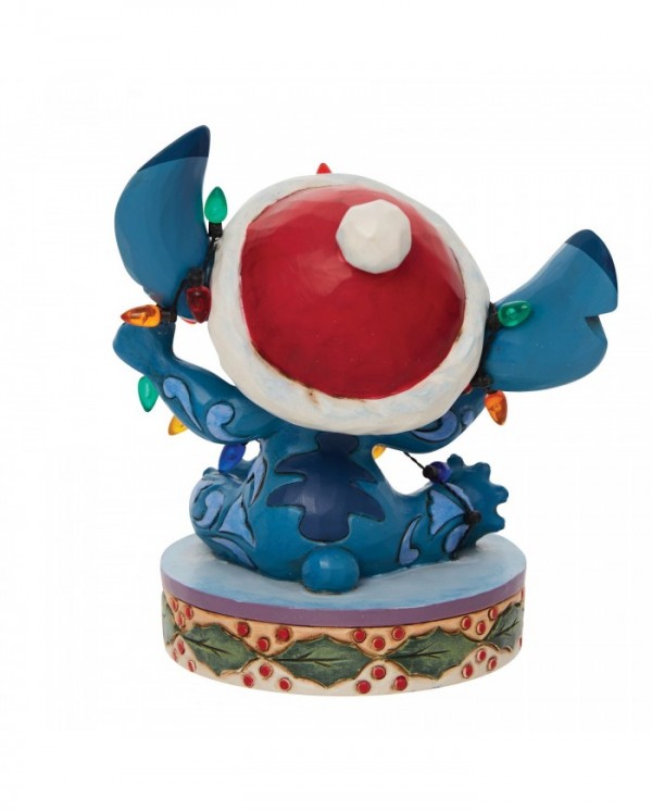 Disney Traditions - Stitch emmêlé dans sa guirlande