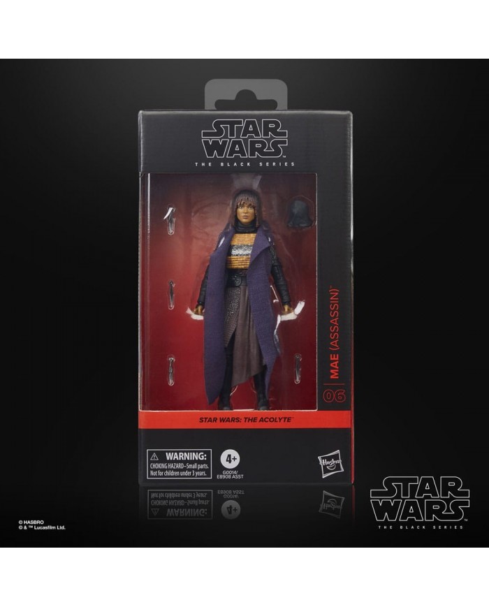 Star Wars: The Acolyte Black Series figurine Mae (Assassin) 15 cm