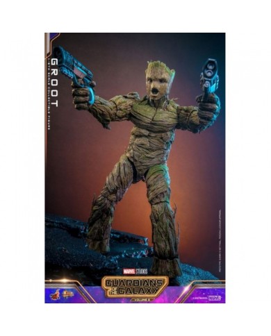 Les Gardiens de la Galaxie Vol. 3 figurine Movie Masterpiece 1/6 Groot 32 cm