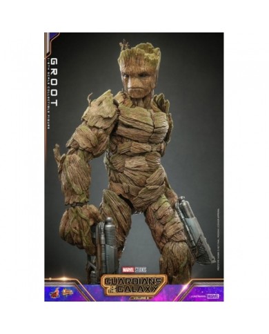 Les Gardiens de la Galaxie Vol. 3 figurine Movie Masterpiece 1/6 Groot 32 cm