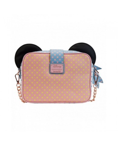 Sac à bandoulière Loungefly - Minnie Pastel Color Block Dots