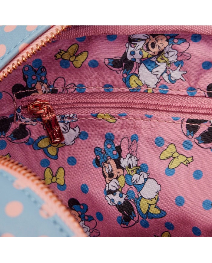 Sac à bandoulière Loungefly - Minnie Pastel Color Block Dots