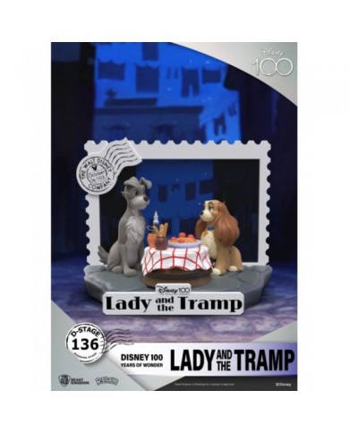 Disney's 100th - Diorama D-Stage - La Belle et le Clochard