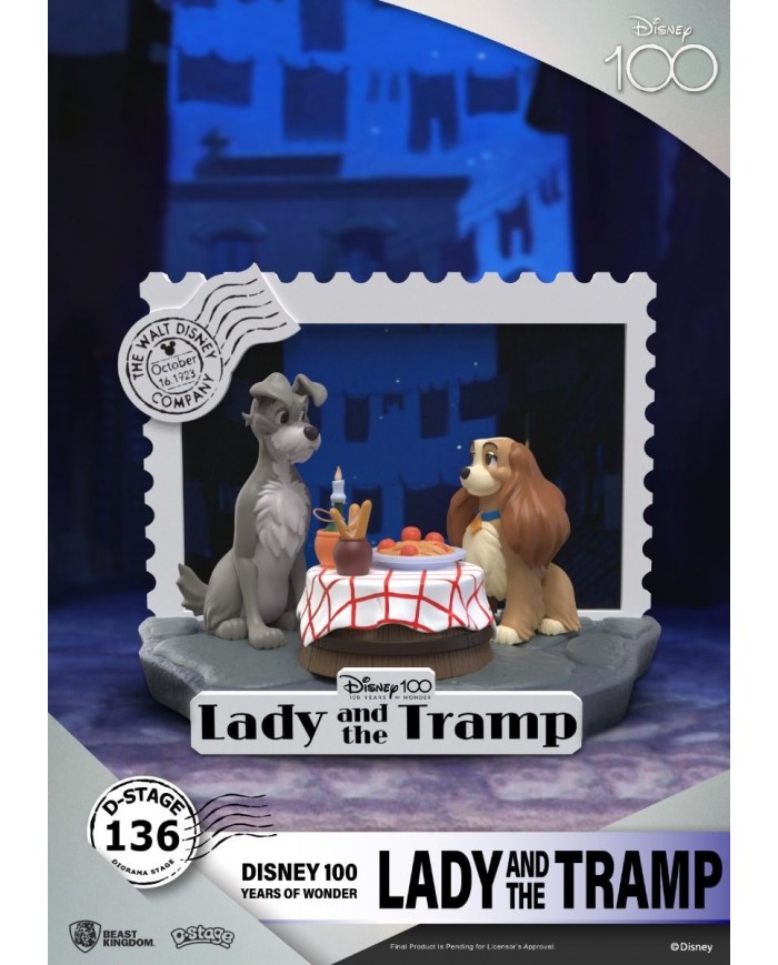 Disney's 100th - Diorama D-Stage - La Belle et le Clochard