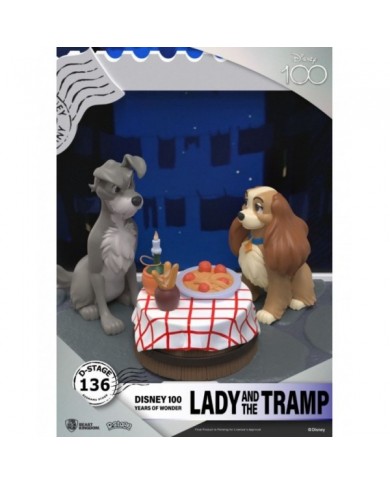 Disney's 100th - Diorama D-Stage - La Belle et le Clochard