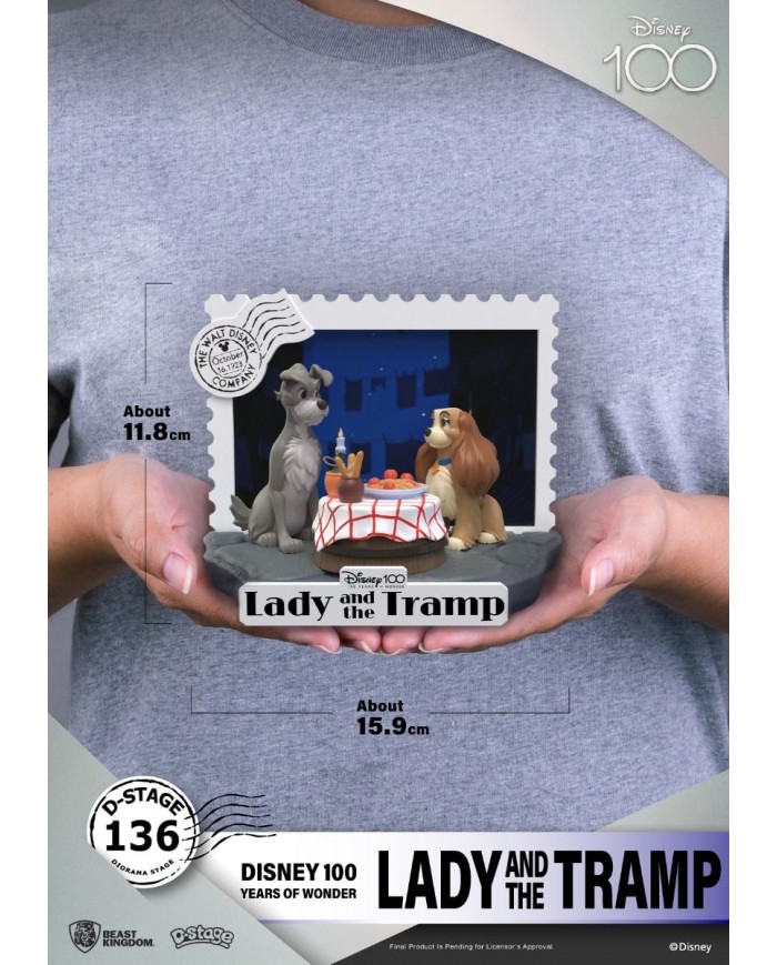 Disney's 100th - Diorama D-Stage - La Belle et le Clochard