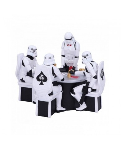 Star Wars diorama Stormtrooper Poker Face 18 cm