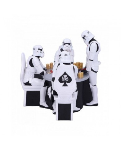 Star Wars diorama Stormtrooper Poker Face 18 cm