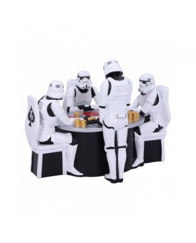 Star Wars diorama Stormtrooper Poker Face 18 cm