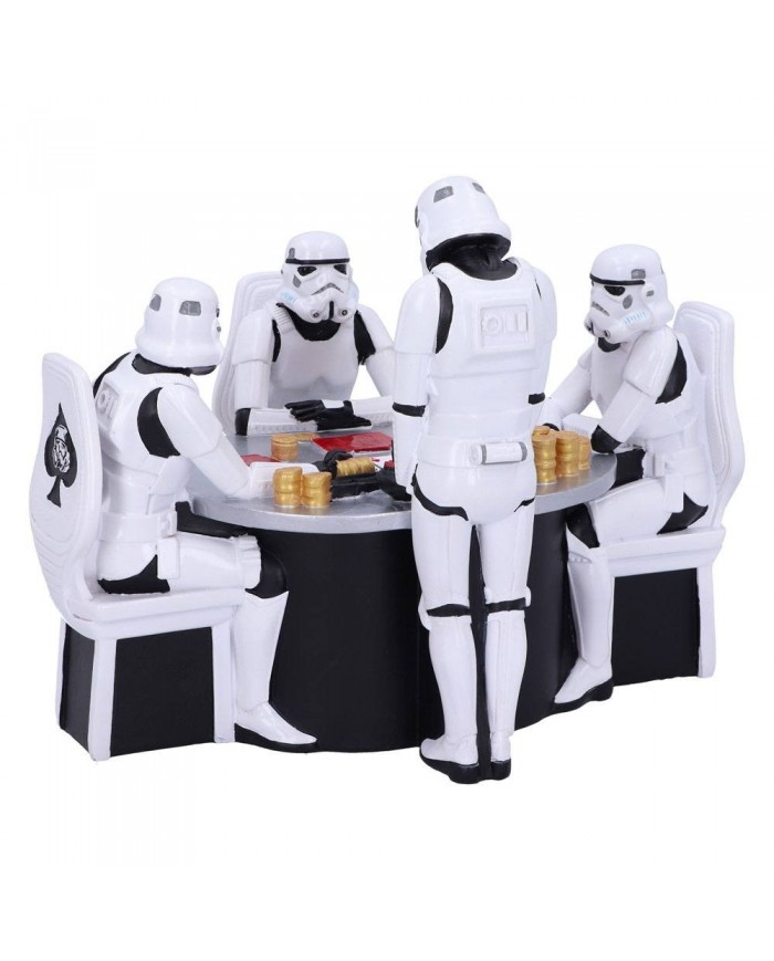 Star Wars diorama Stormtrooper Poker Face 18 cm