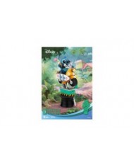 Disney diorama PVC D-Stage Stitch Coin Ride 16 cm