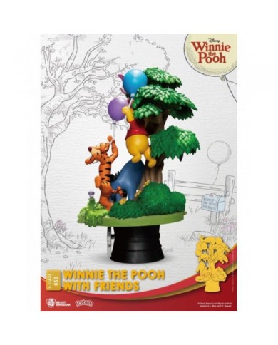 Disney diorama PVC D-Stage Winnie The Pooh With Friends 16 cm