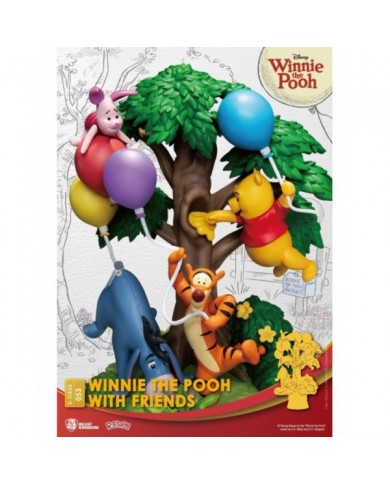 Disney diorama PVC D-Stage Winnie The Pooh With Friends 16 cm