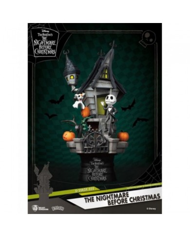 L´étrange Noël de Mr. Jack diorama PVC D-Stage Jack's Haunted House 15 cm