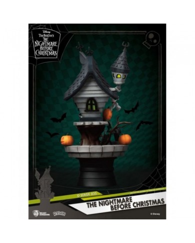 L´étrange Noël de Mr. Jack diorama PVC D-Stage Jack's Haunted House 15 cm