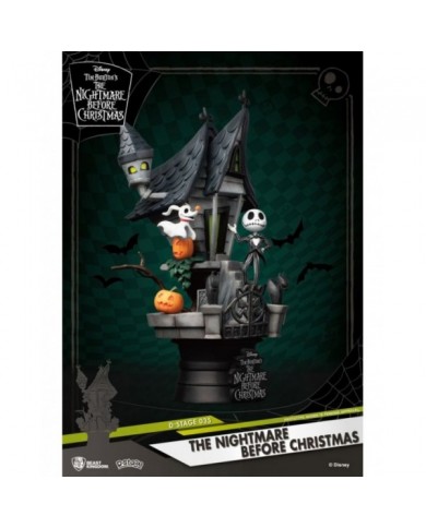 L´étrange Noël de Mr. Jack diorama PVC D-Stage Jack's Haunted House 15 cm