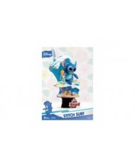 Disney Summer Series diorama PVC D-Stage Stitch Surf 15 cm