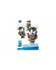 Disney diorama PVC D-Stage Stitch 14 cm