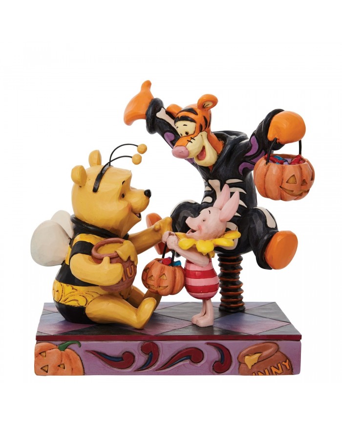 Disney Traditions - Figurine Winnie L'ourson et ses amis Halloween