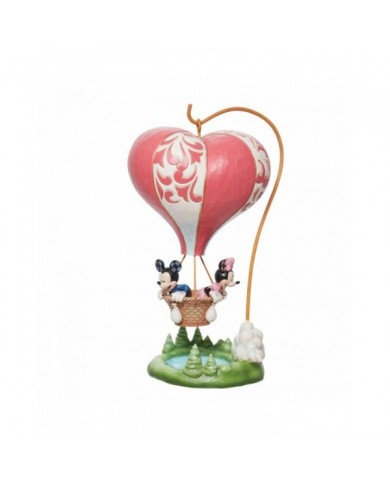 Disney Traditions - Figurine Mickey & Minnie Montgolfière