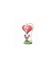 Disney Traditions - Figurine Mickey & Minnie Montgolfière