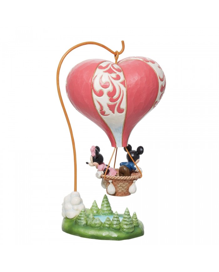 Disney Traditions - Figurine Mickey & Minnie Montgolfière