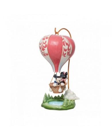 Disney Traditions - Figurine Mickey & Minnie Montgolfière