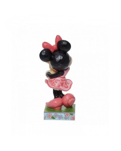 Disney Traditions - Figurine Minnie tenant un lapin