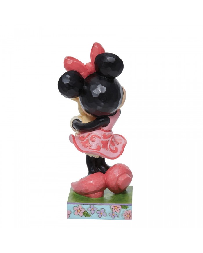 Disney Traditions - Figurine Minnie tenant un lapin