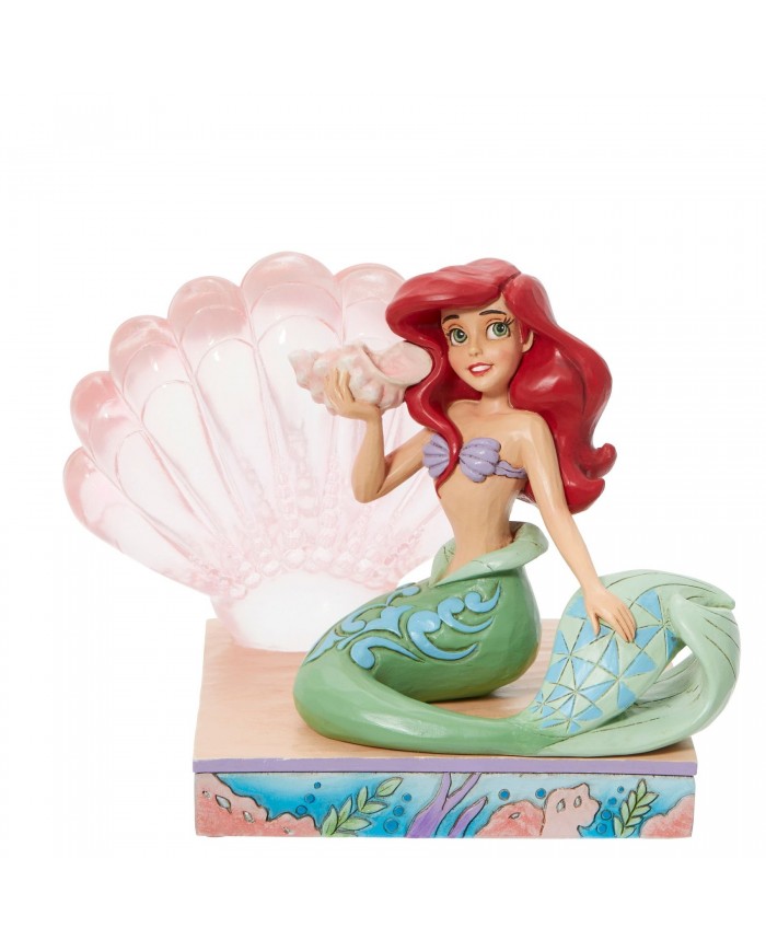 Disney Traditions - Figurine Ariel Coquillage