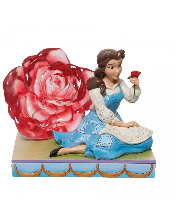 Disney Traditions - Figurine Belle avec Rose
