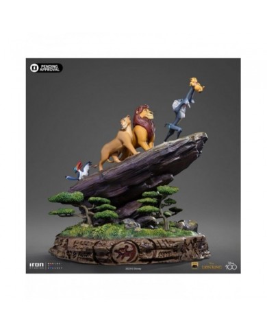 Disney statuette 1/10 Deluxe Art Scale Le Roi lion 34 cm