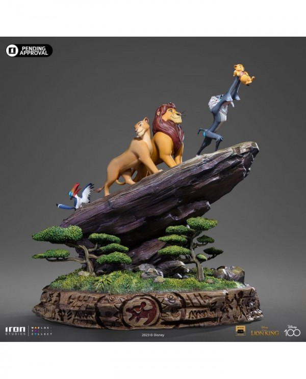 Disney statuette 1/10 Deluxe Art Scale Le Roi lion 34 cm