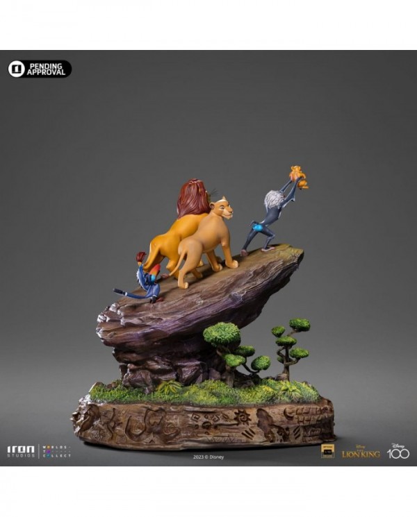 Disney statuette 1/10 Deluxe Art Scale Le Roi lion 34 cm