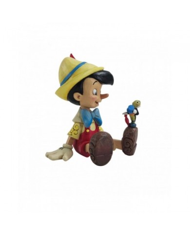 Disney Traditions - Figurine Pinocchio et Jiminy Cricket
