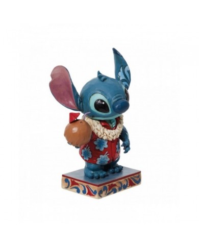 Disney Traditions - Figurine Stitch Chemise Hawaïenne