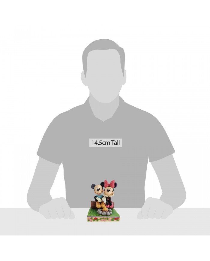 Disney Traditions - Figurine Mickey et Minnie Feu de camp