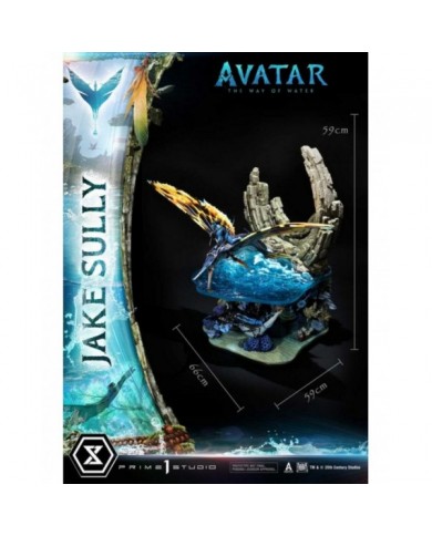 Avatar: The Way of Water statuette Jake Sully Bonus Version 59 cm