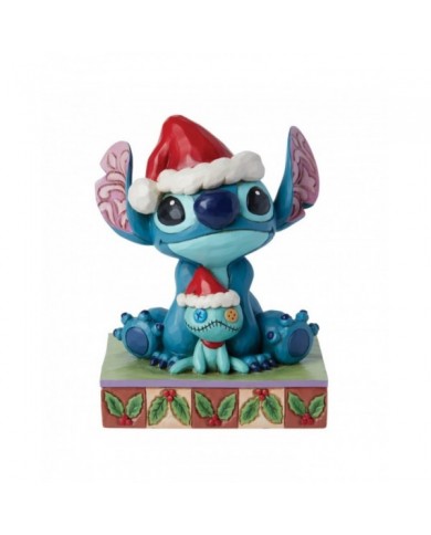 Disney Traditions - Père Noël Stitch & Souillon