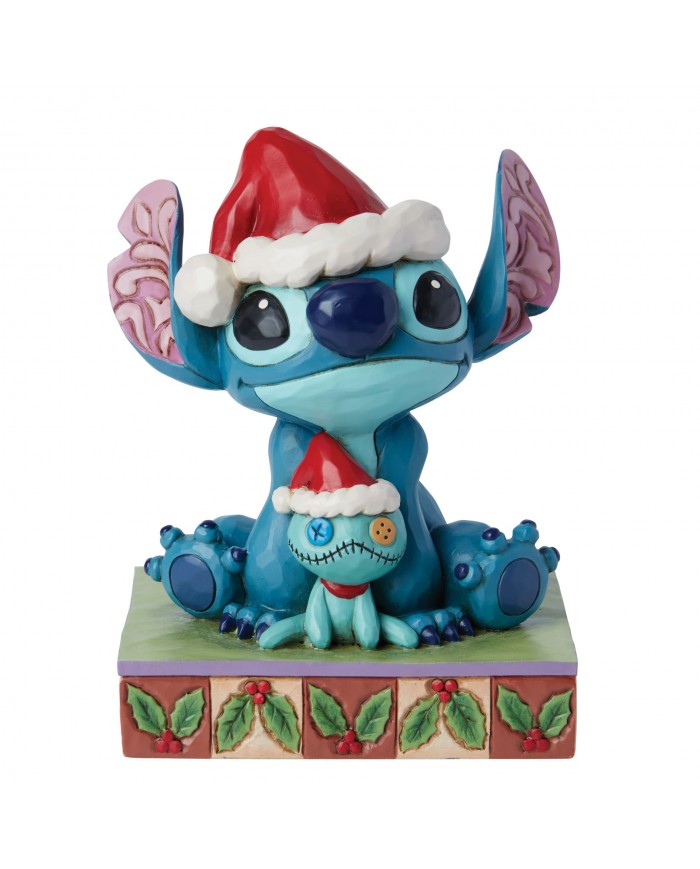 Disney Traditions - Père Noël Stitch & Souillon