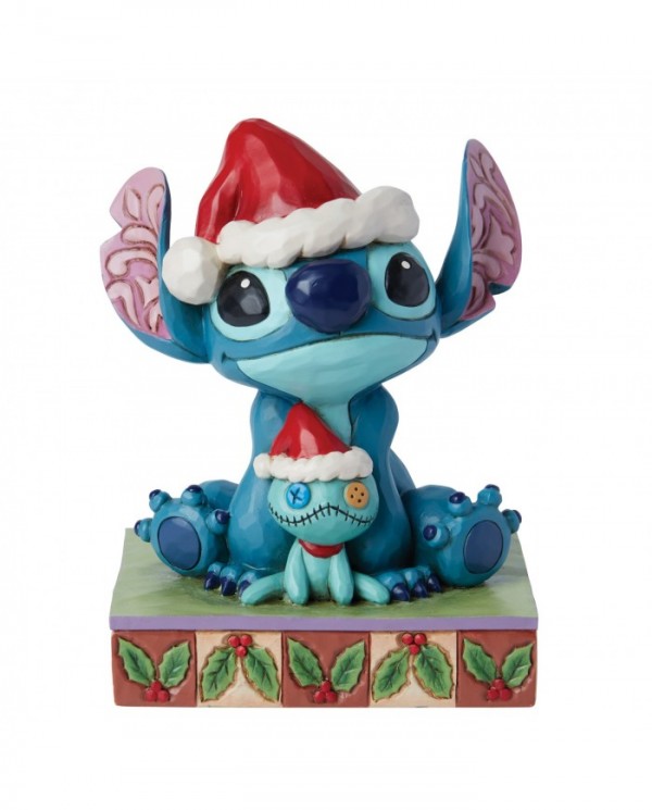 Disney Traditions - Père Noël Stitch & Souillon