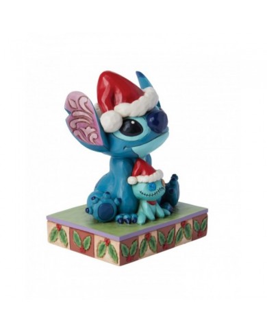 Disney Traditions - Père Noël Stitch & Souillon
