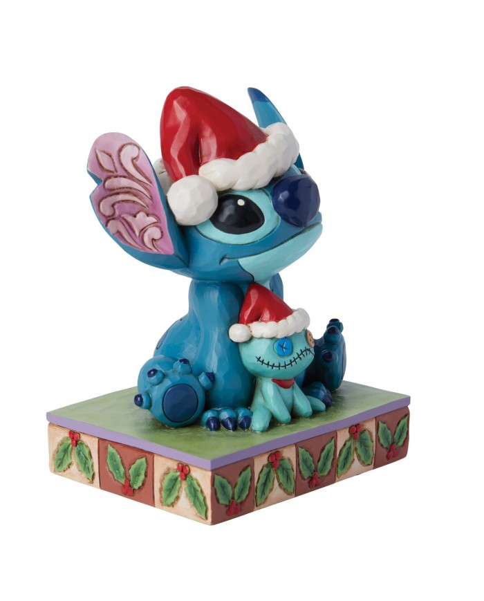 Disney Traditions - Père Noël Stitch & Souillon