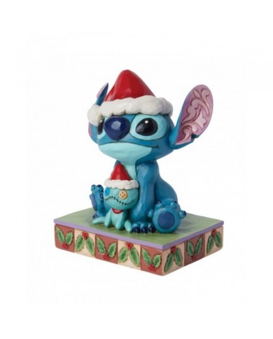 Disney Traditions - Père Noël Stitch & Souillon