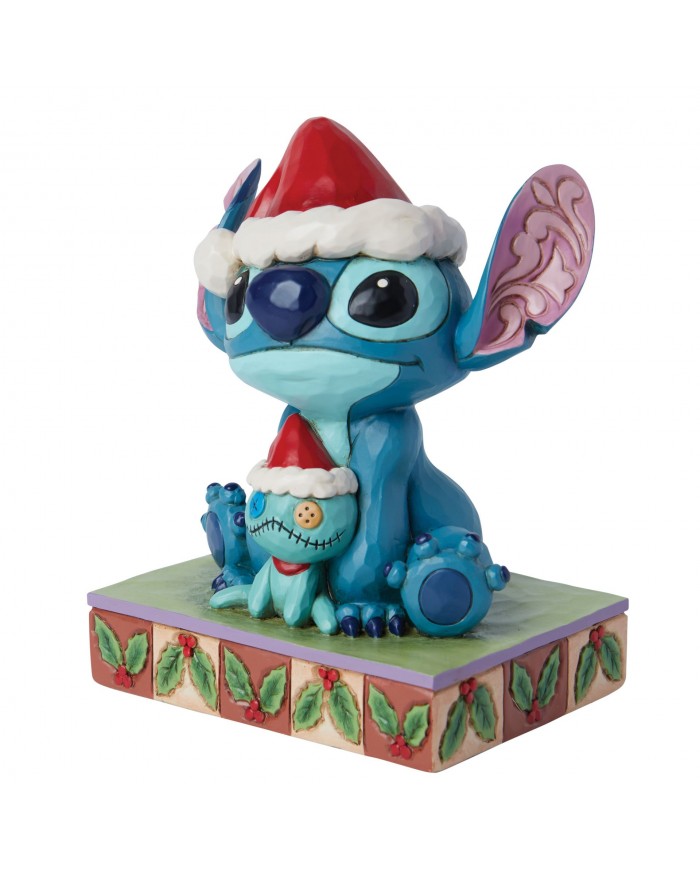 Disney Traditions - Père Noël Stitch & Souillon