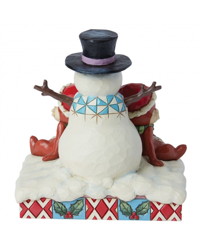 Disney Traditions - Tic et Tac Bonhomme de Neige