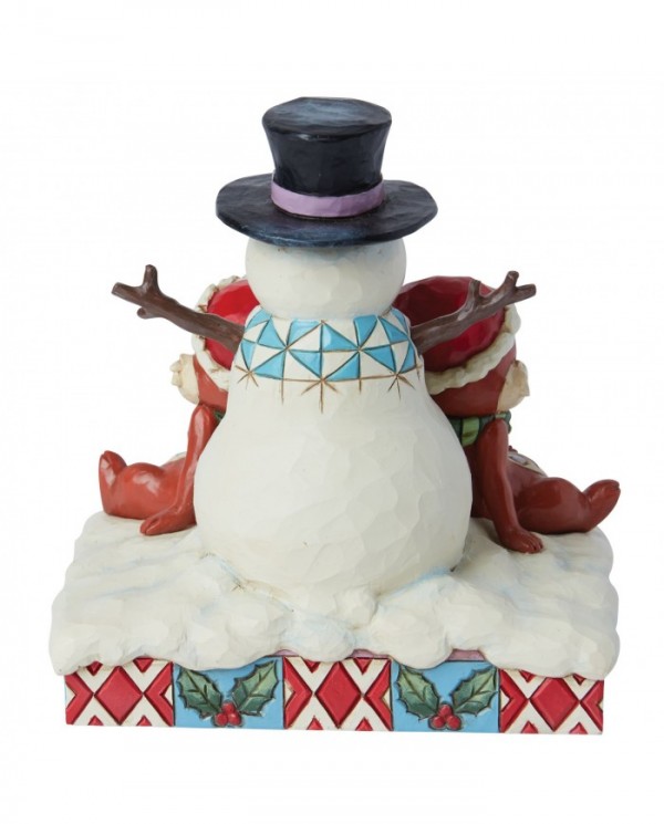 Disney Traditions - Tic et Tac Bonhomme de Neige
