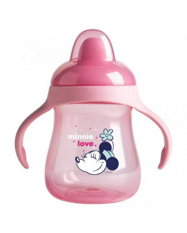 Tasse à bec avec anses Minnie Confettis 250 mL
